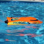 Jet Jam V2 12" Self-Righting Pool Racer Brushed RTR, Orange | PRB08031V2T2 | Pro Boat