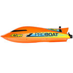 Jet Jam V2 12" Self-Righting Pool Racer Brushed RTR, Orange | PRB08031V2T2 | Pro Boat