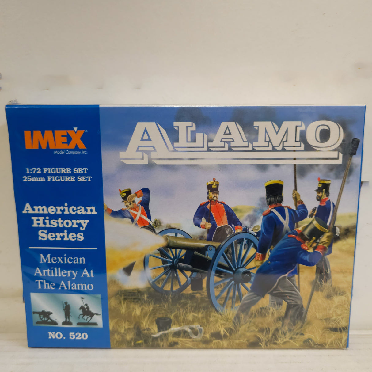 Mexican Artillary At the Alamo American History Series 1:72 Figure Set | 520 | IMEX