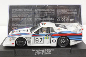 Race car model, Beta Montecarlo Martini, Le Mans 1981, number 67 for Sideways SW22