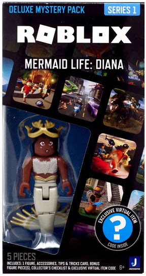 Action figure and accessories from Mermaid Life: Diana mystery pack for Roblox ROB0514