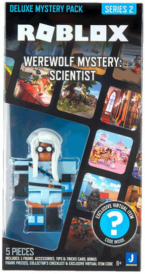 Roblox Werewolf Mystery: Scientist deluxe mystery pack contents for ROBO585
