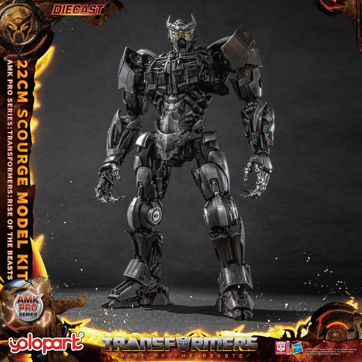 Rise of the Beasts AMK PRO Series 20Cm Transformers: Scourge  Model Kit | AMKPM7SC | yolopart