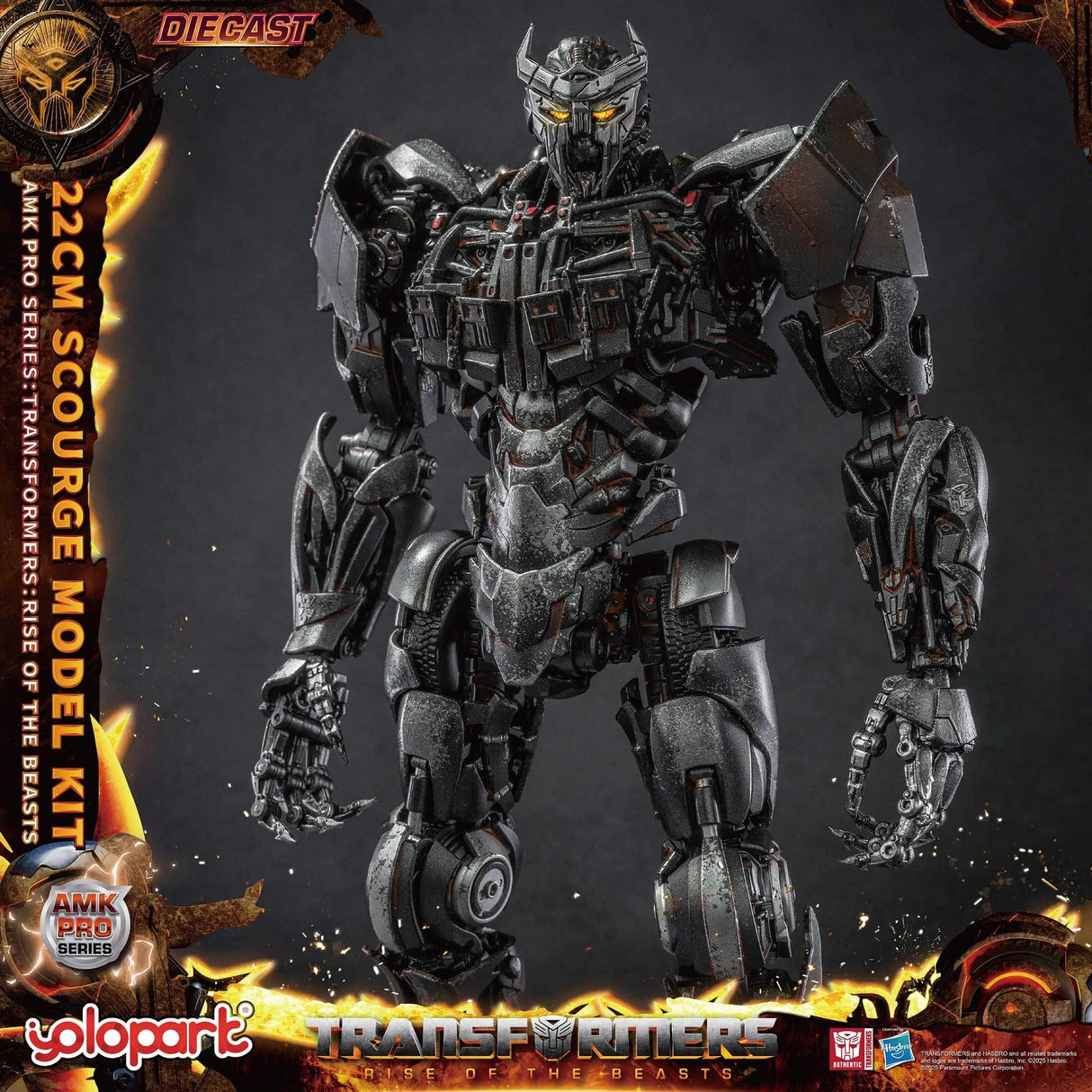 Rise of the Beasts AMK PRO Series 20Cm Transformers: Scourge  Model Kit | AMKPM7SC | yolopart