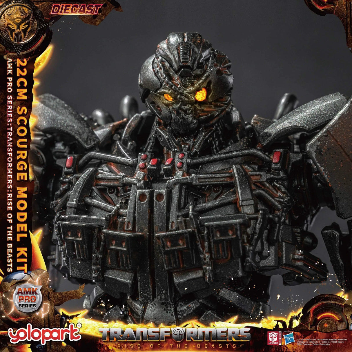 Rise of the Beasts AMK PRO Series 20Cm Transformers: Scourge  Model Kit | AMKPM7SC | yolopart