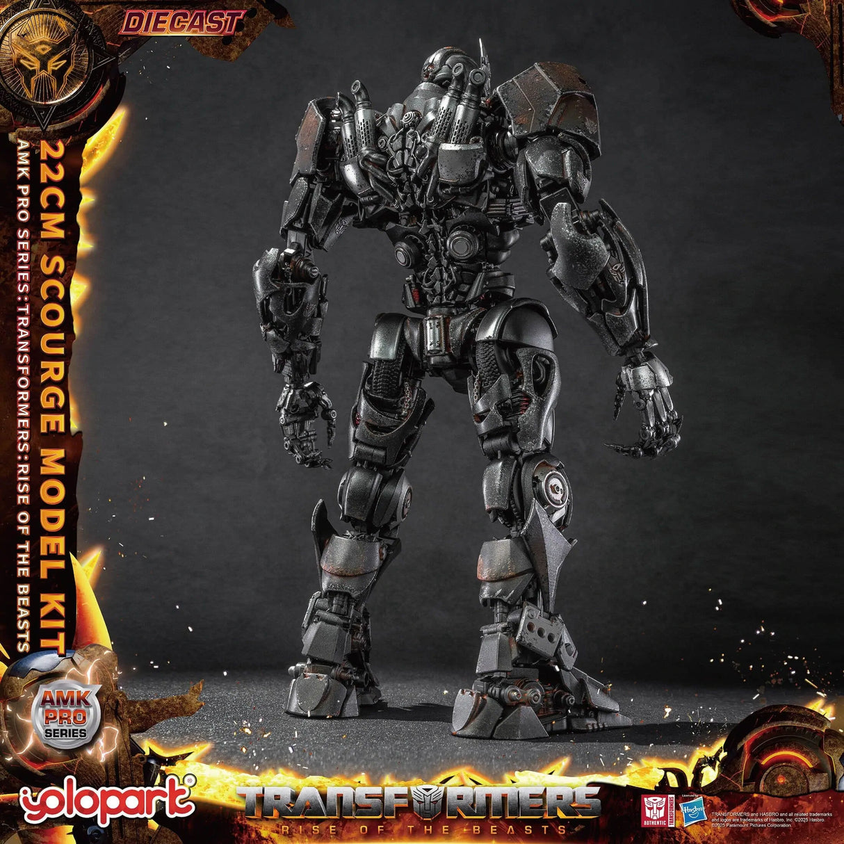 Rise of the Beasts AMK PRO Series 20Cm Transformers: Scourge  Model Kit | AMKPM7SC | yolopart