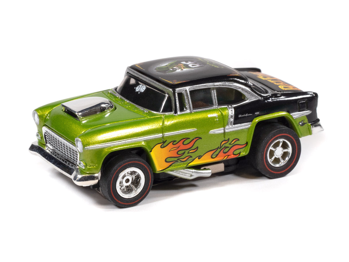 XTraction 1955 Chevy Bel Air Rat Fink (Lime Green) 3B | SC426 | Auto World