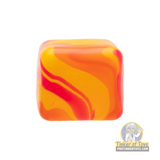 Yellow and orange swirl cube toy for Schylling SWNCBND