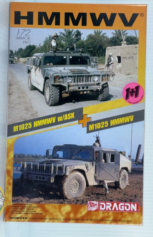 M1025 HMMWV w/ASK 1:72 | 7294 | Dragon