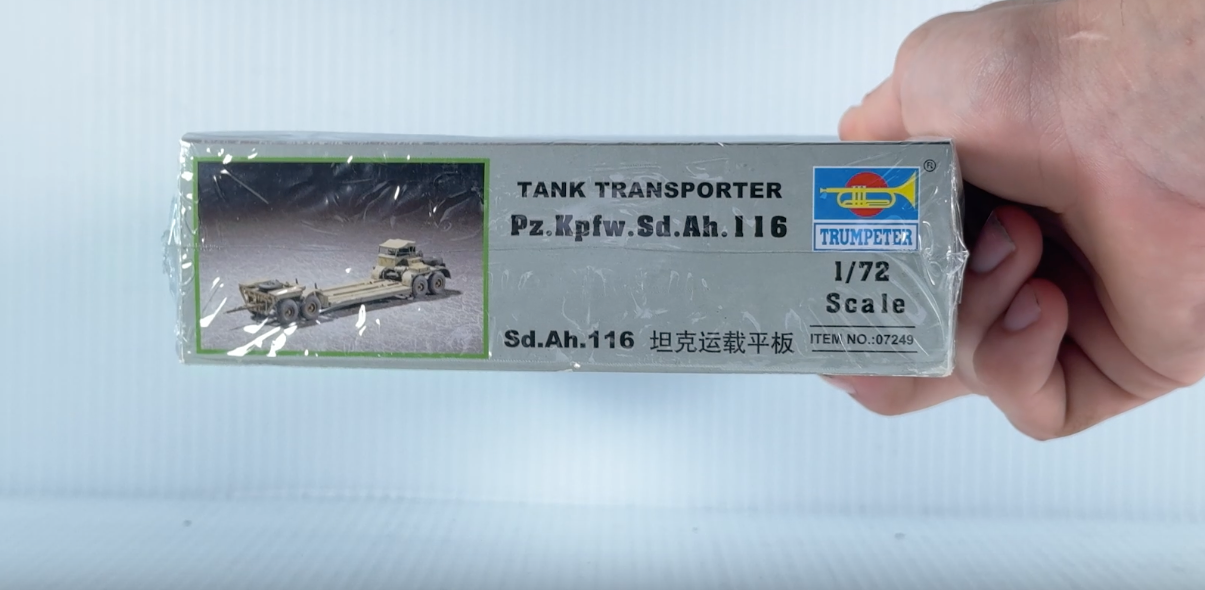 German Tank Transporter Pz.Kpfw.Sd.Ah.116 1:72 | 07249 | Trumpeter