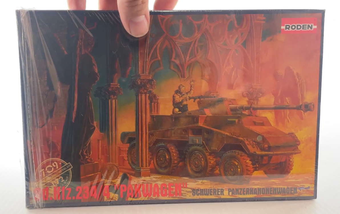 Schwerer Panzerspahwagen Sd.Kfz.234/4 1:72 | 709 | Roden