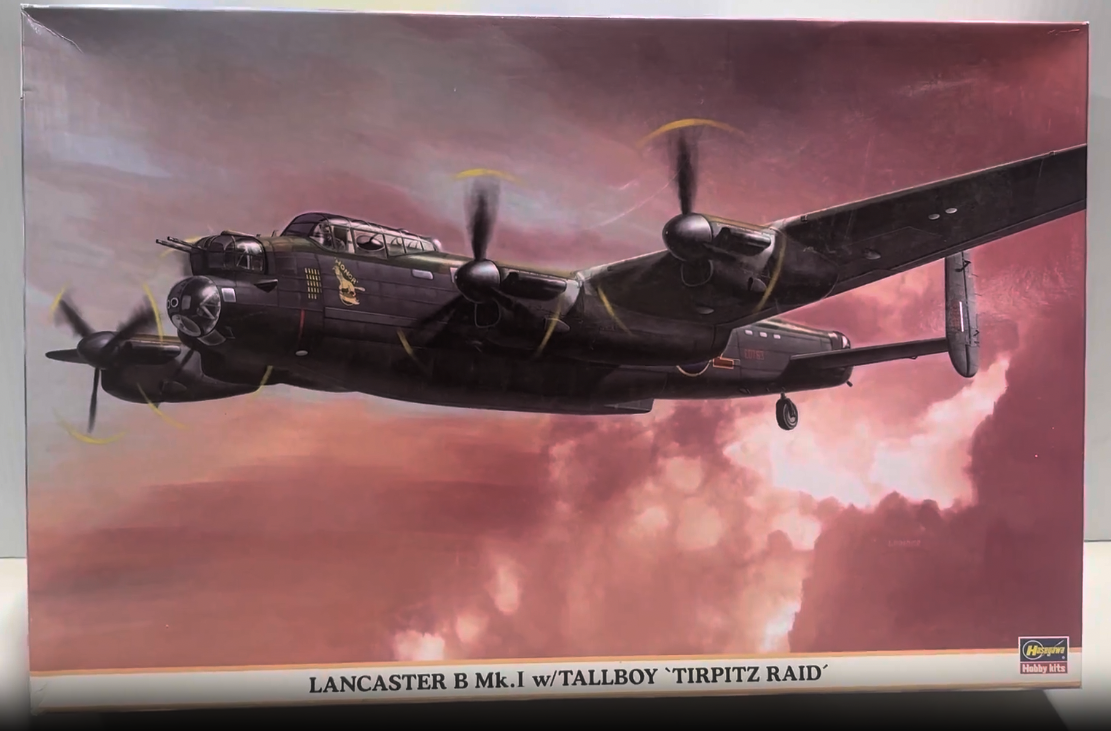 Lancaster B Mk.I w/Tallboy 'Tirpitz Raid' 1:72 | 00832 | Hasegawa