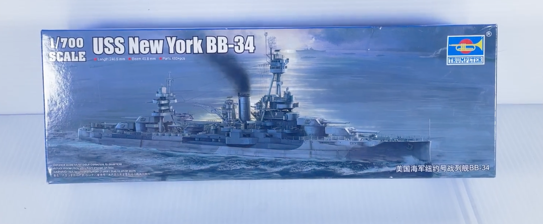 USS New York BB-34 1:700 | 06711 | Trumpeter
