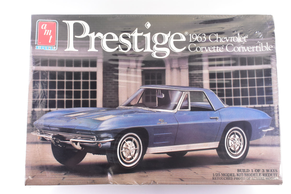 Vintage | Prestige 1964 Chevrolet Corvette Convertible 1:25 Scale | 6874 |  AMT/ERTL