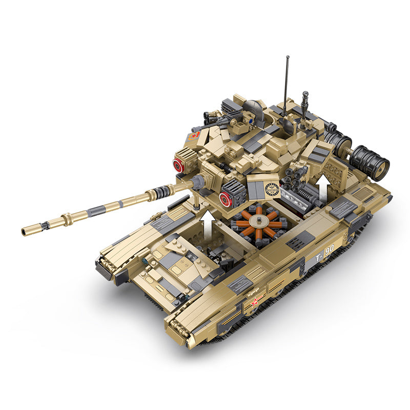 T-90 Tank 1722pcs | C61003W | CaDA – ProTinkerToys.com