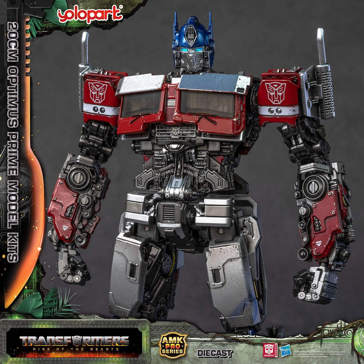 Rise of the Beasts AMK PRO Series 20Cm Optimus Prime Model Kit | AMKPM7OP | yolopart