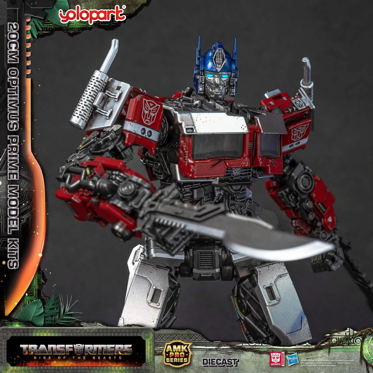 Rise of the Beasts AMK PRO Series 20Cm Optimus Prime Model Kit | AMKPM7OP | yolopart
