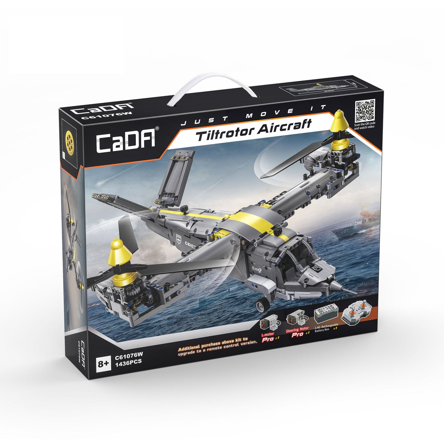 Tiltrotor Aircraft 1436pcs | C61076W | CaDA