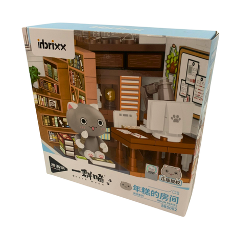 Rice Cake's Room – 245PCS Cat Room Display Set | INBX85002 | Inbrixx