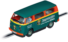 Green VW bus model with Jägermeister logo on the side for Carrera Evolution 20027795