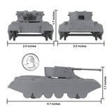 Anti-Aircraft Combat Tanks | 48545 | BMC Toys