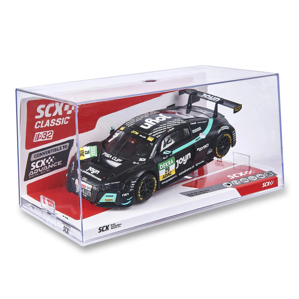 Audi R8 LMS GT3 - R. Feller - Land Motorsport | E10617X300 | SCX Advance