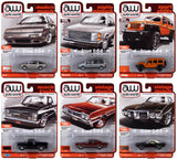 Second Chance Auto World Premium 6 Car Assortment 2023 Release 2 Mix A1:64 Diecast | AW64402 | Round2