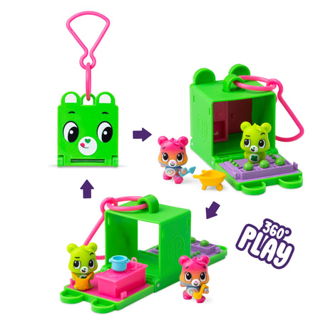 Care Bears Lil Besties Surprise Play Cubbies - 360 Play