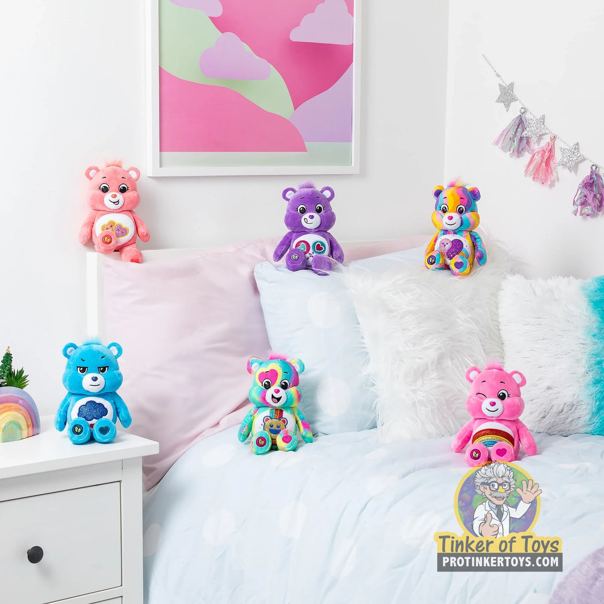 Care Bears Fun Size Sparkle Plush | 22770 | Schylling
