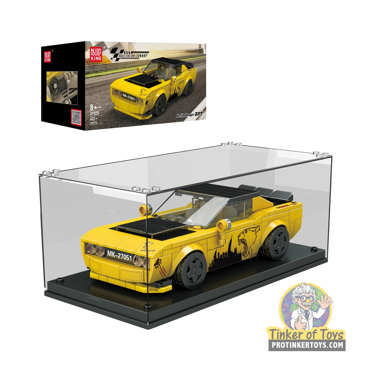 Challenger Srt Car Building Set (368 Pcs) | MDK27051 | Mould King
