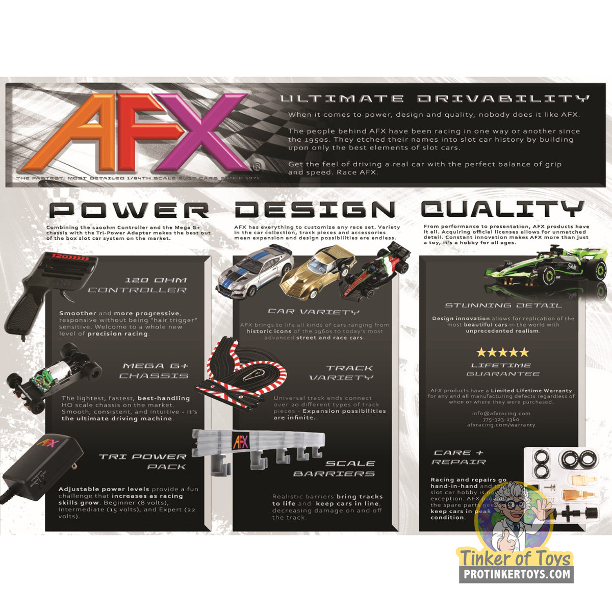 Afx Racemaster Track Types Champions Raceway | 22122 | AFX/Racemasters – ProTinkerToys.com