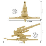 Classic WW2 German 88mm Artillery | 67052 | BMC Toys