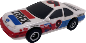 Tomy-Afx Zerex #9 Thunderbird race car model for B8707, front view