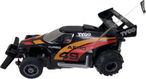 Black and orange Tyco Aero Hopper 49 dune buggy toy car for B7122