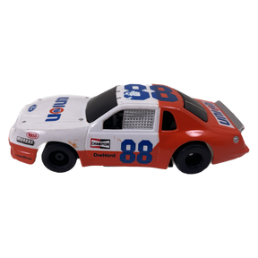 Slot car Ford Thunderbird race car, white and orange, number 88 for Tyco B6922
