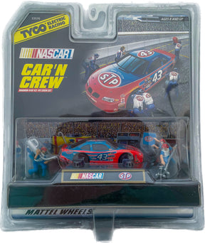 NASCAR car and action figures in a blister pack set for Tyco 33570