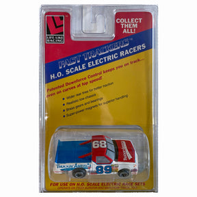 Remote-controlled scale race cars in clear plastic packaging for Life-Like Racing Fast Trackers 9740