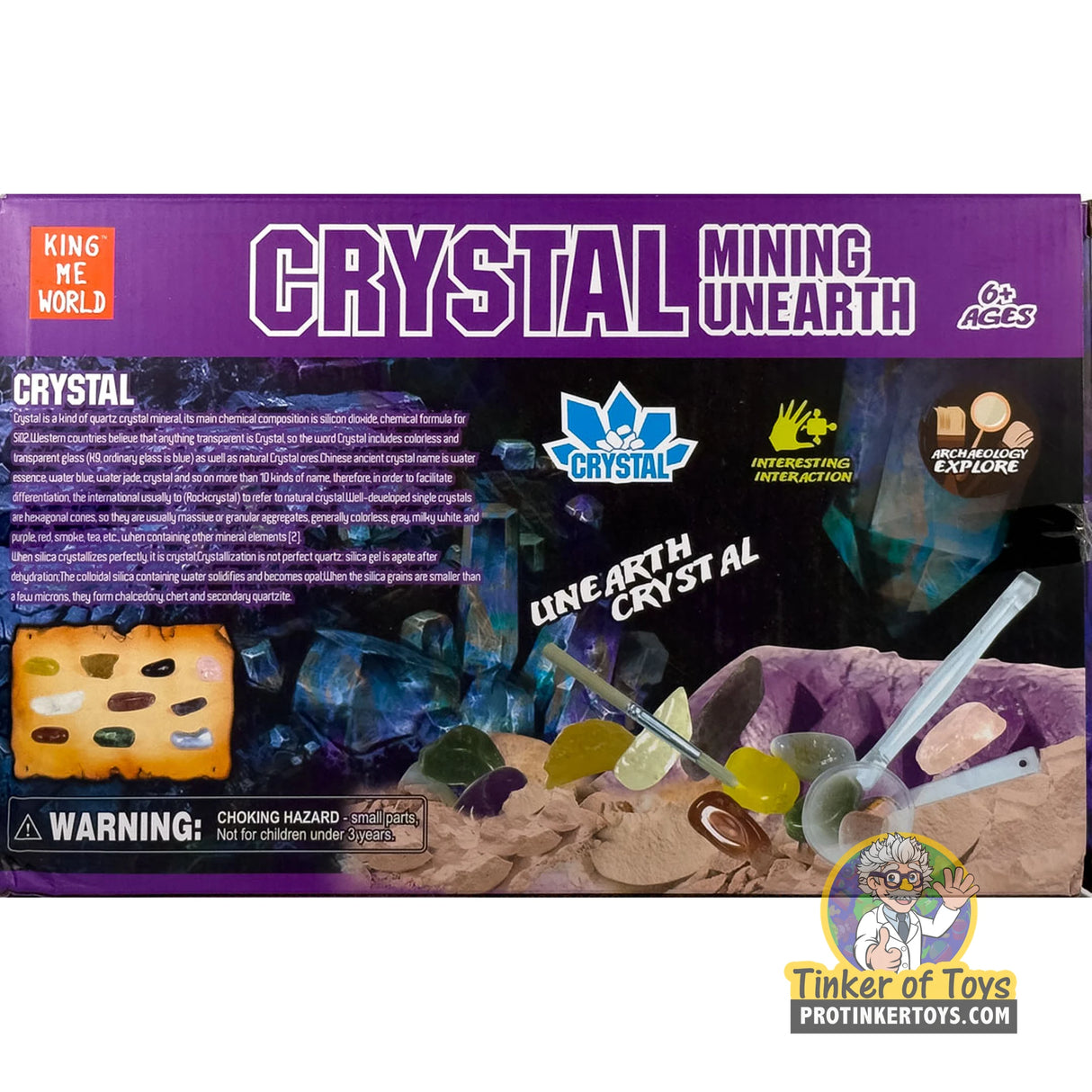 Crystal Archaeological Dig Kit | IMX17227 | King Me World