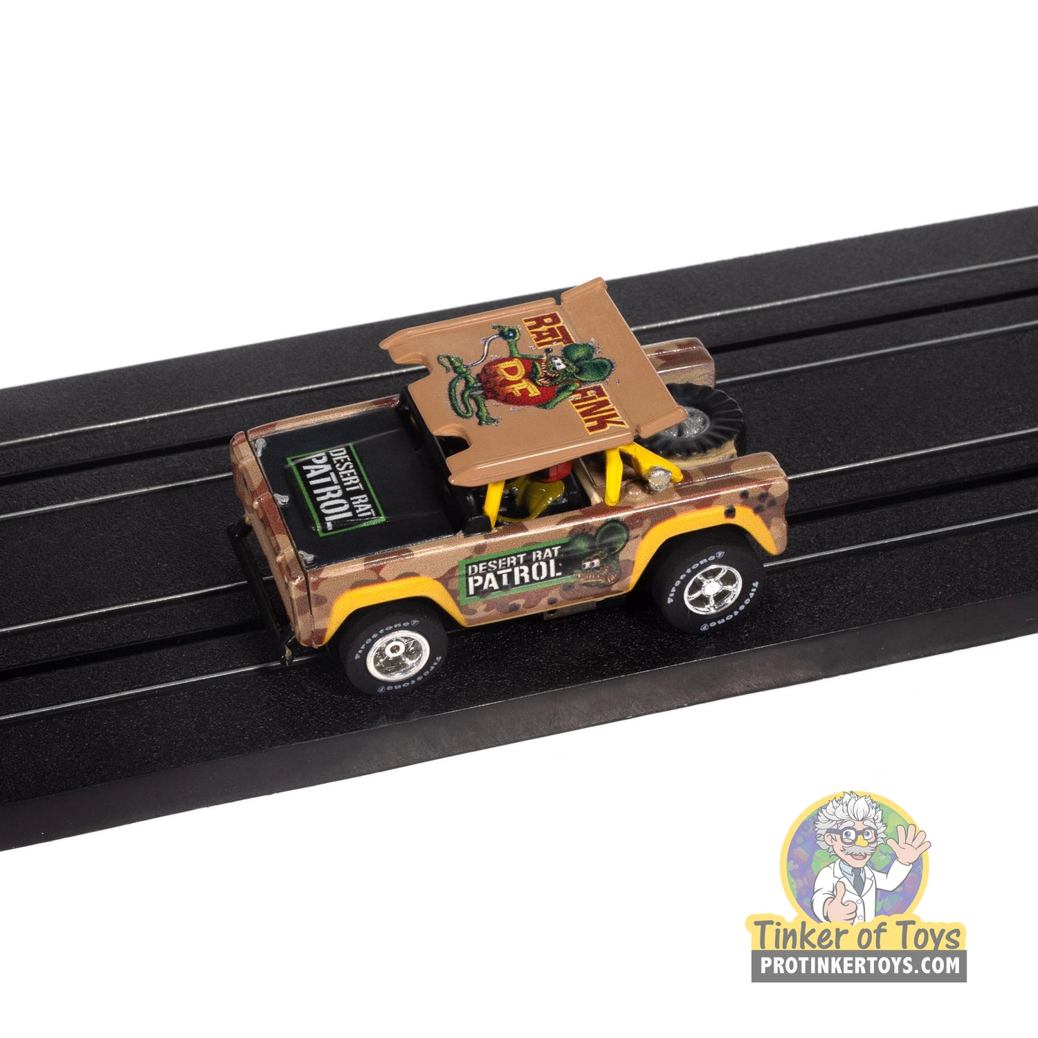 Xtraction 1972 Ford Baja Bronco Rat Fink (Yellow) | SC422 | Auto Xtraction 1972 Ford Baja Bronco Rat Fink (Yellow) | SC422 | Auto