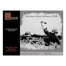 Second Chance 42 Figures German Army Infantry 1939 1/72 Scale | 7499| Pegasus Model Kits