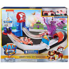 SET PAW PATROL: THE MOVIE LIBERTY TOTAL CITY RESCUE BOING TOYS | 6062215 | Spin master