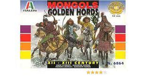 Model kit box art: Mongols Golden Hords figures, 11th-13th century for Italeri 6864