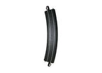 Black curved track section for model railroads for Bachmann 44880