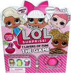 Board game box featuring dolls and "L.O.L. Surprise! 7 Layers of Fun" title for Target 20945901 LOL Surprise