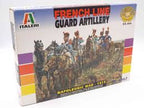 Box art for French Line Guard Artillery 1/32 scale figure set for Italeri 6867