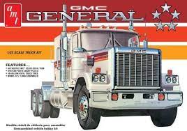 Second Chance GMC General Semi Model Tractor  1:25 Scale Model Kit | AMT1272 | Round2