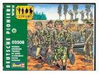 German engineers WWII figure set: soldiers in action for Revell 02508