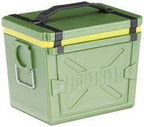 Green battle box prop with yellow trim, featuring "FORTNITE" logo for 00898