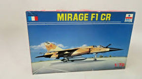Model kit box art: Mirage F1 CR jet on runway for ESCI Mirage F1 CR 1/72 Scale