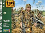 Second Chance German Paratroops WWII 51 parts 1:72 Figure Set | 02521 |  Revell Model Co.